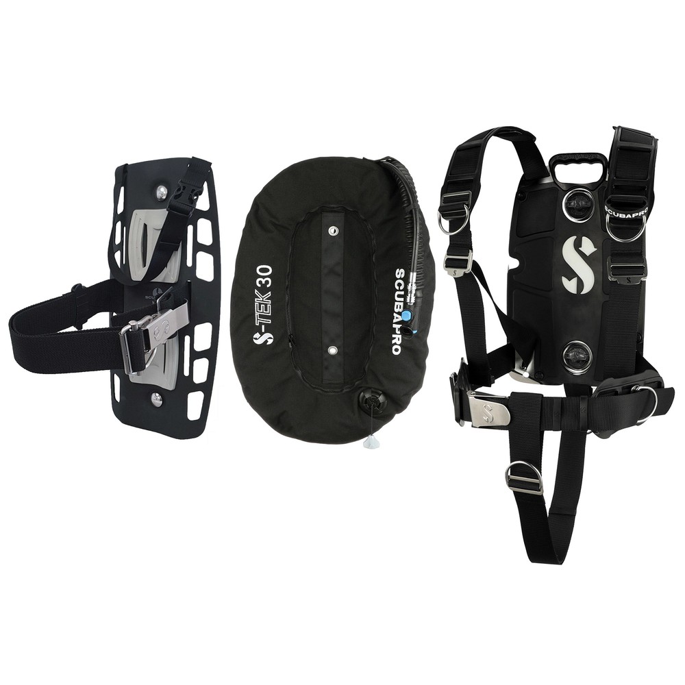 ScubaPro S-TEK Donut Wing 40 + S-TEK Pro Harness SS