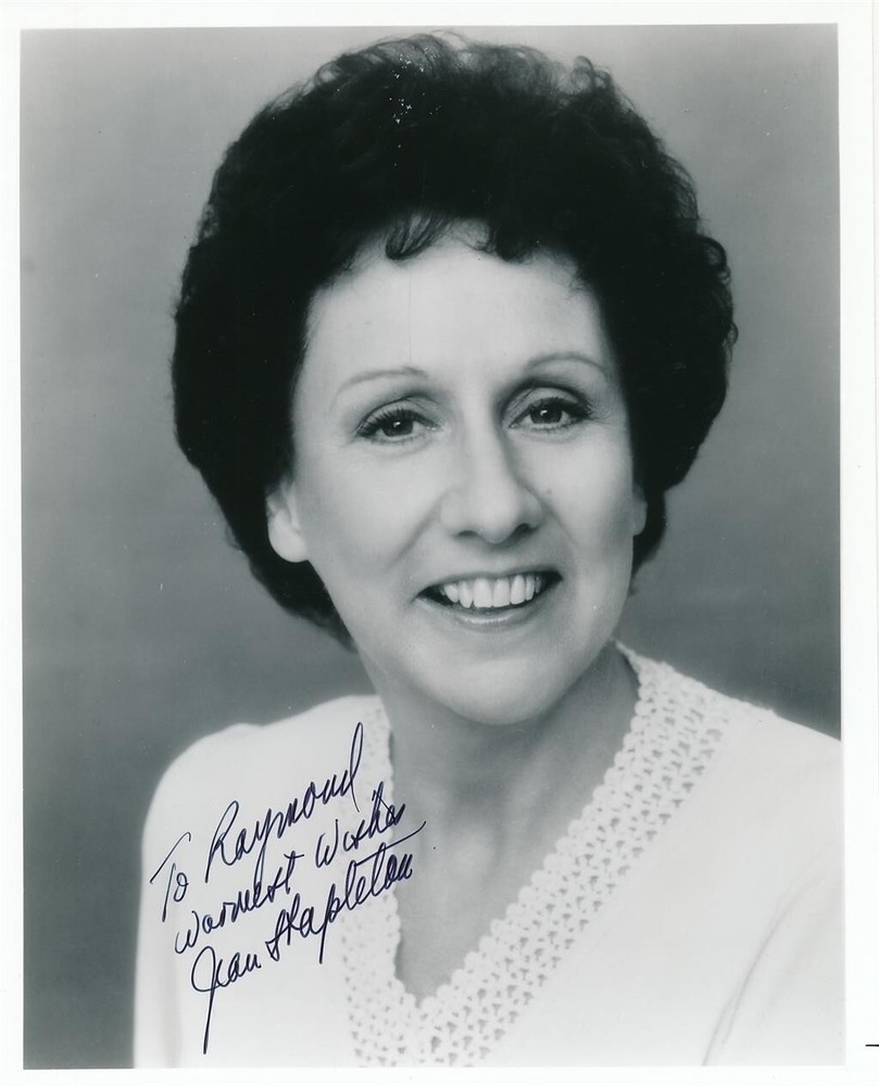 Jean Stapleton- Signed B&W Photograph