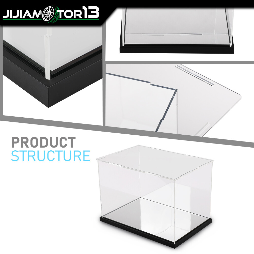 Clear Single Boxing Glove Horizontal Display Case