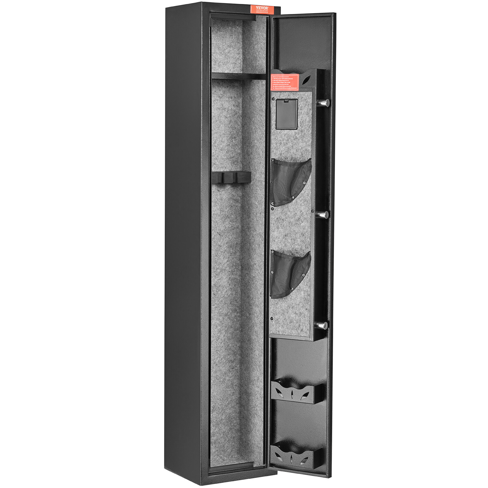 VEVOR Gun Safe Rifle Safe with Digital Keypad & Lock for 3 Rifles and 4 Pistols