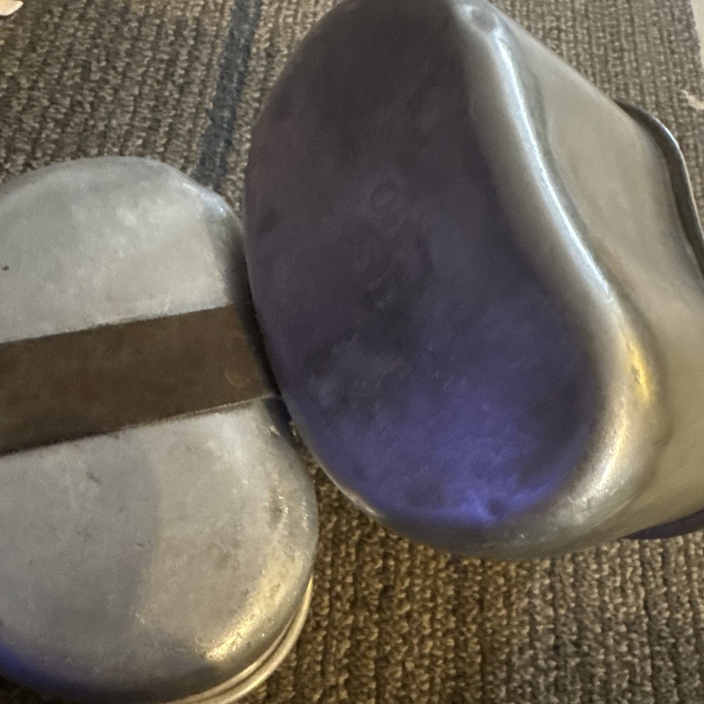 ORIGINAL WWII US ARMY & MARINE M1945 CANTEEN. CUP-1945, TACU CO