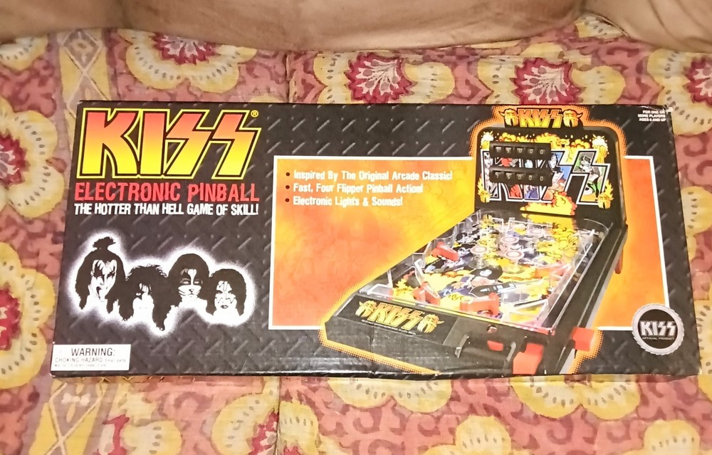 Kiss Pinball new sealed 2011 rare no longer available Kiss game not Aucoin