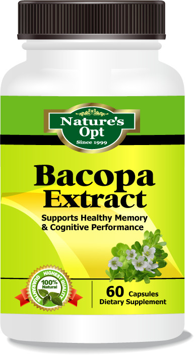 Bacopa Extract, Supports Memory and Cognitive Performance, Mental Focus