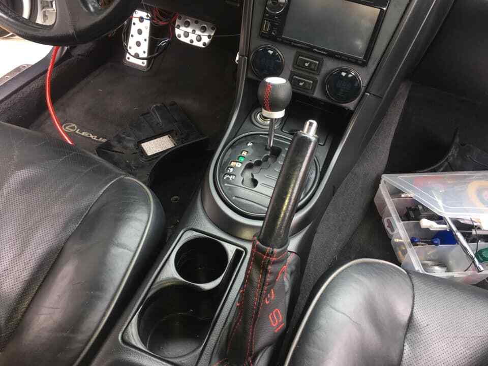 01-05 Lexus IS300 Custom Cupholder - full replacement setup - 3d printed