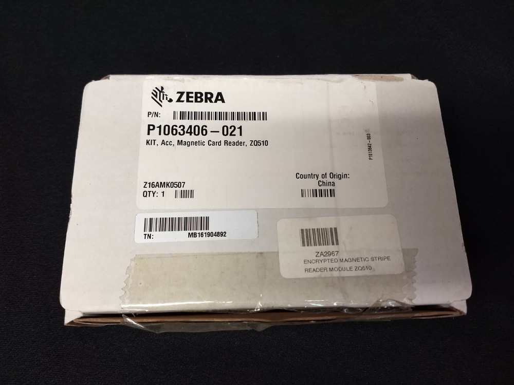 Zebra P1063406-021 Magnetic Card Reader