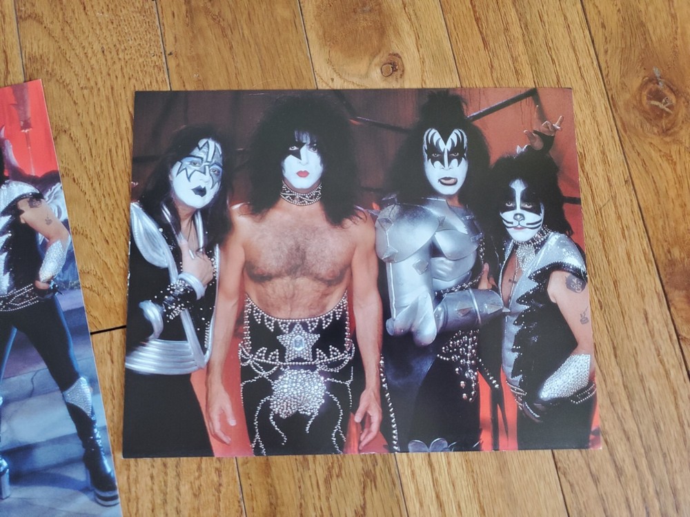 LOT OF 3 - KISS PROMO PHOTO PRINT POSTER 8'' x 10'' REUNION TOUR