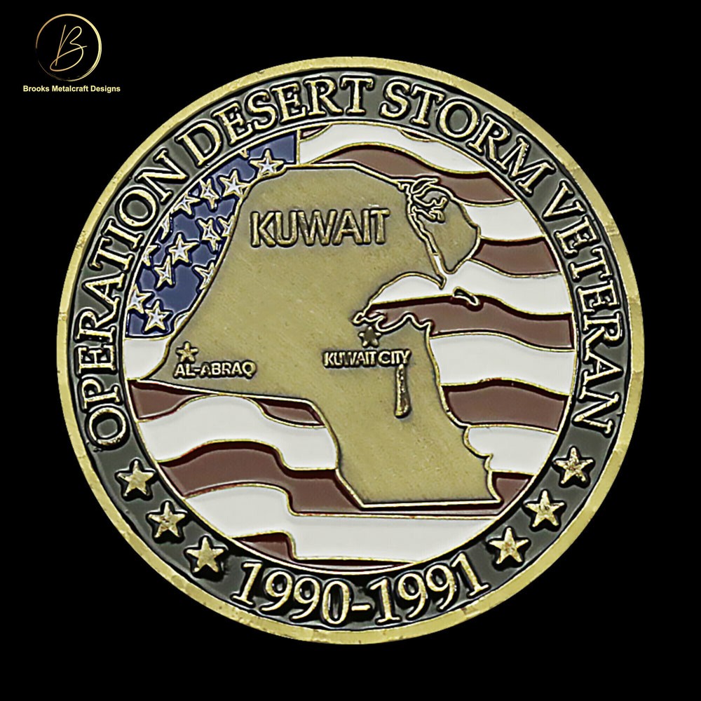 Operation Desert Storm Veteran Challenge Coin