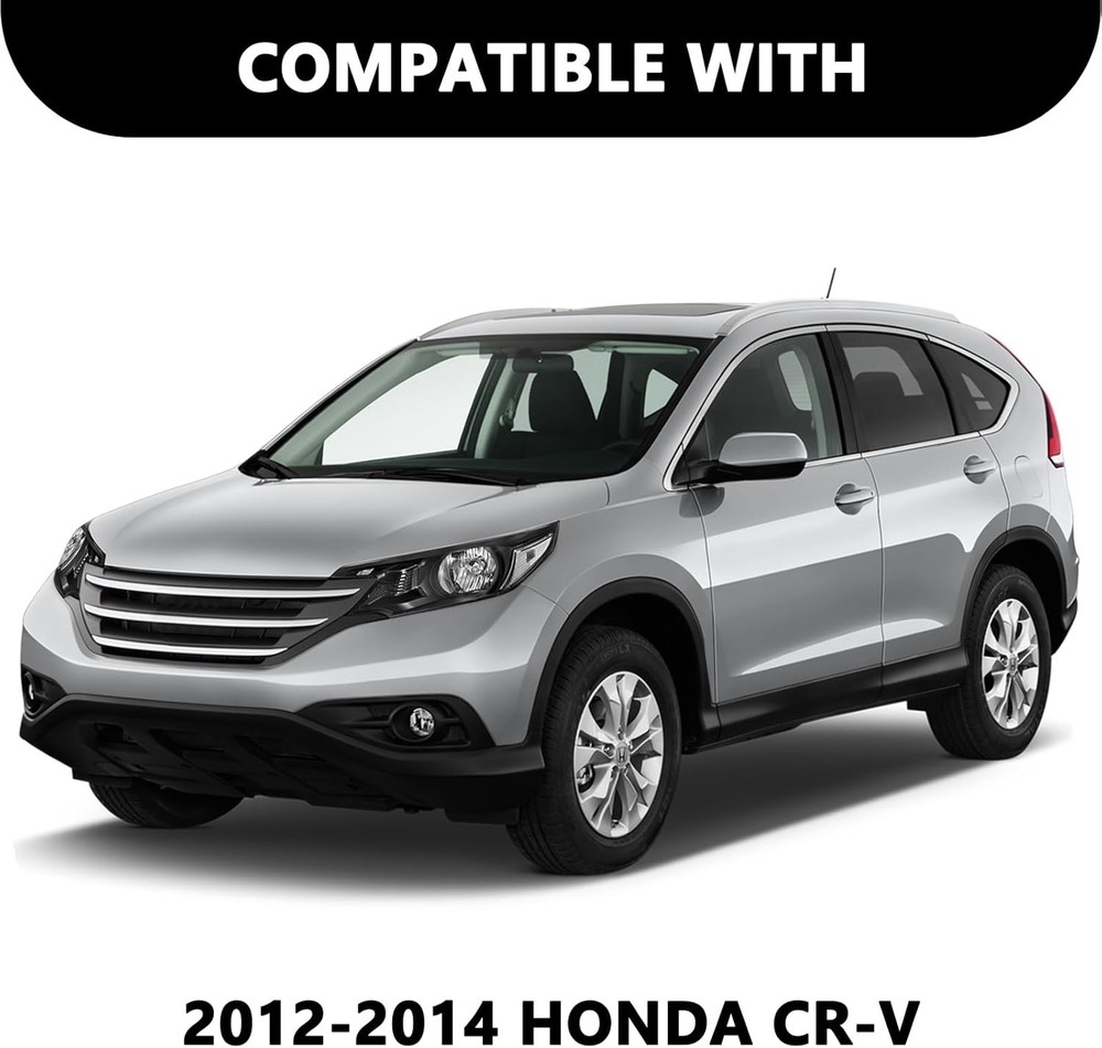 Headlight Assembly Set Compatible with [Halogen Type] 2012-2014 Honda CRV OEM He