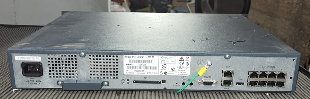AVAYA IPO 500 SYSTEM W MODULES