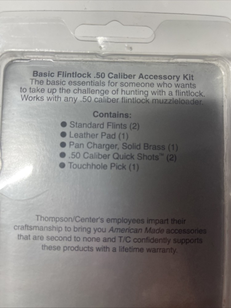 TC Basic Flintlock .50cal Accessory Kit