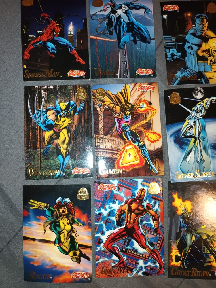marvel universe cards 1994 complete set