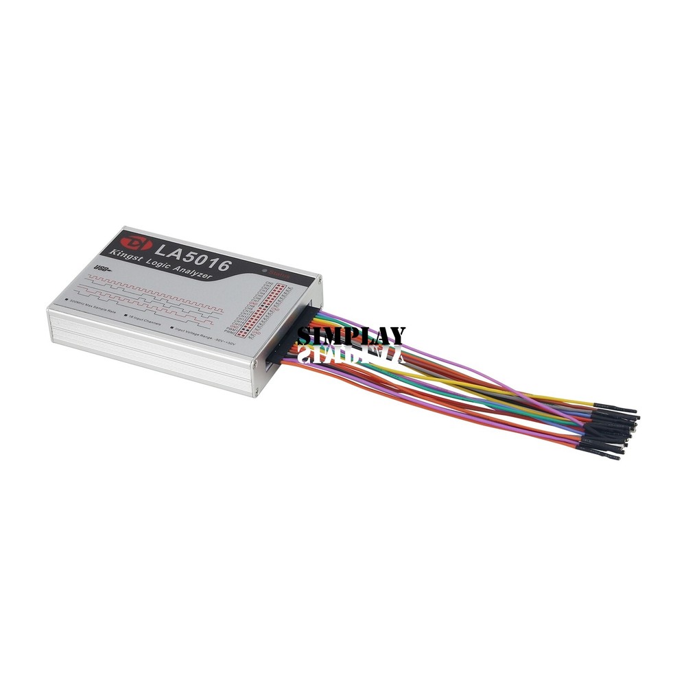 NEW LA5016 USB Logic Analyzer 16CH 500M Sampling 5G Sample Depth PWM Output