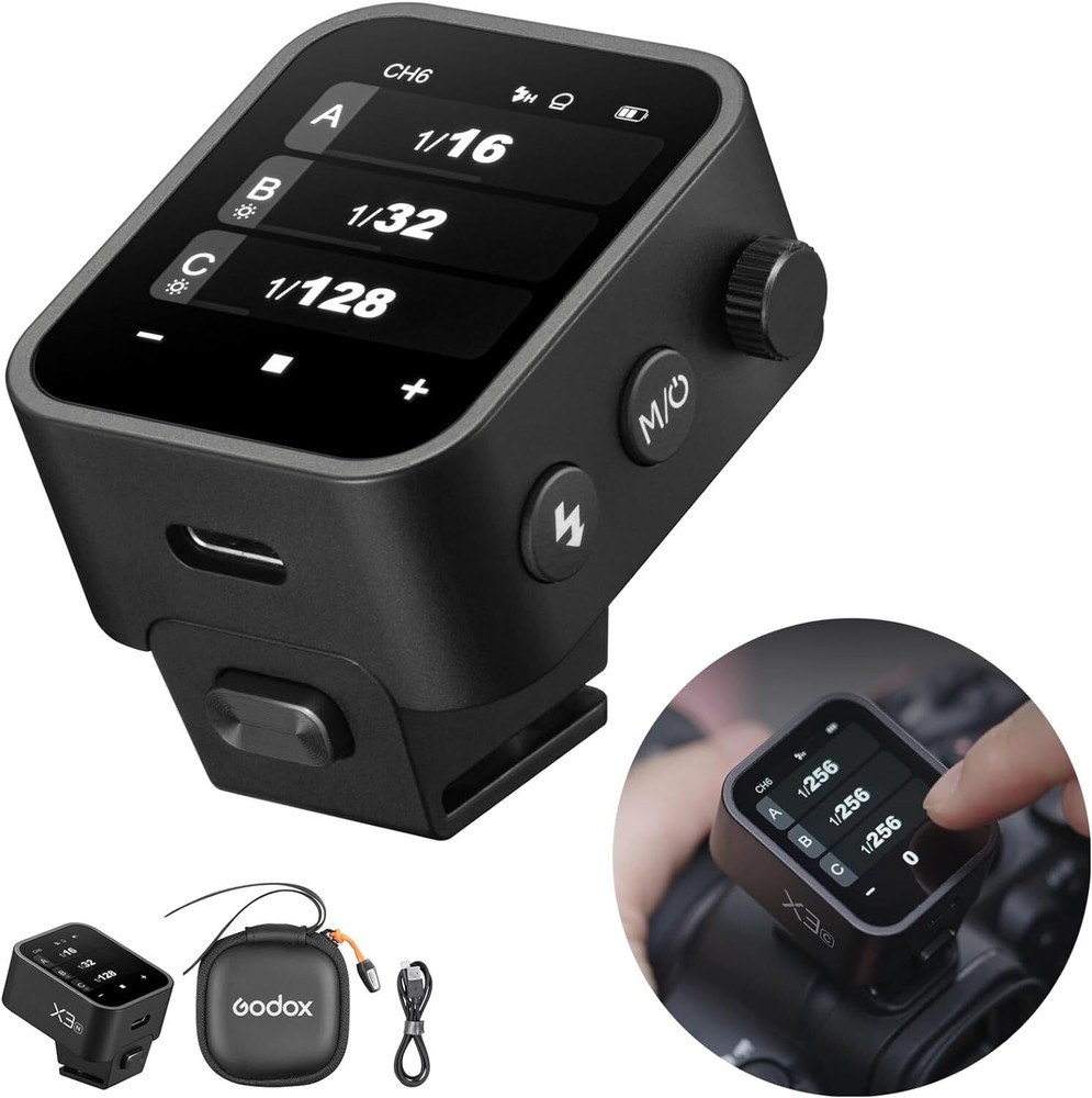 Godox X3 X3-N TTL HSS Wireless Flash Trigger OLED  Transmitter for Nikon Camera