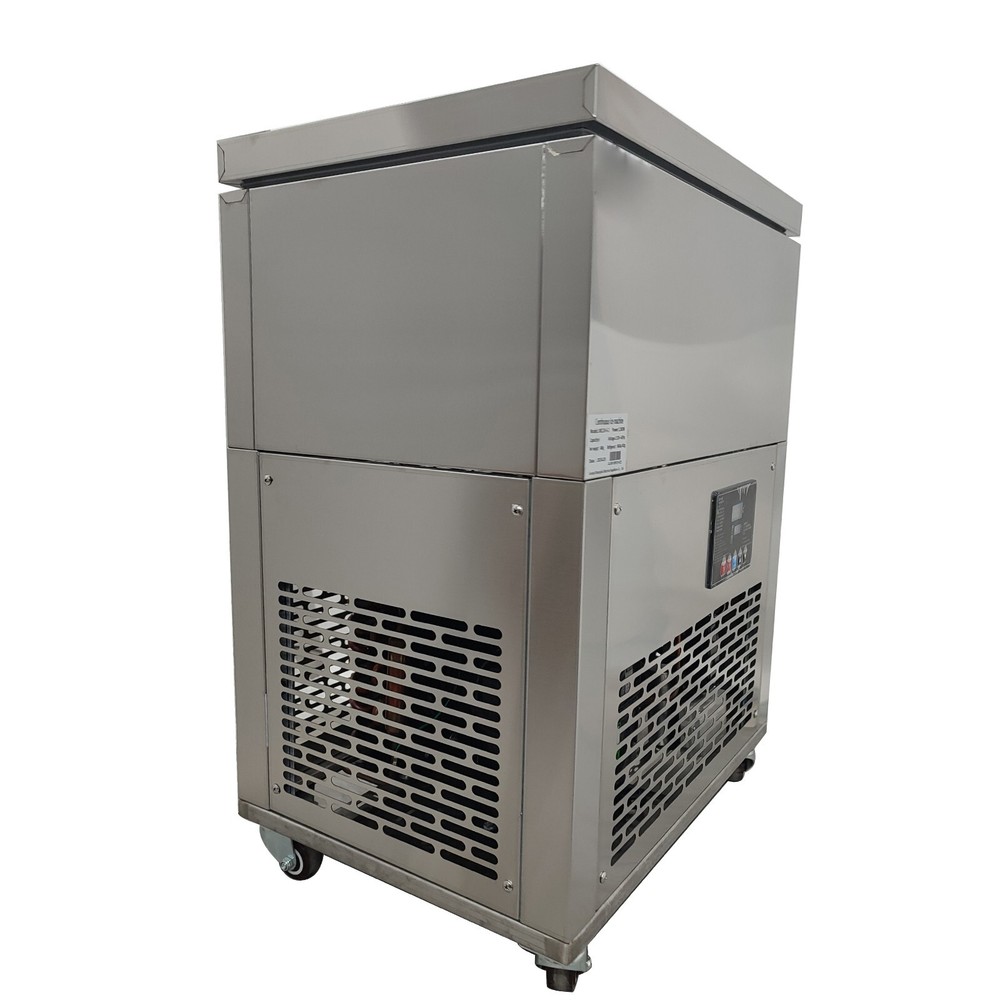 Automatic 6 Buckets Snow Ice Machine Cylindrical Ice Block Making Machine Ice B