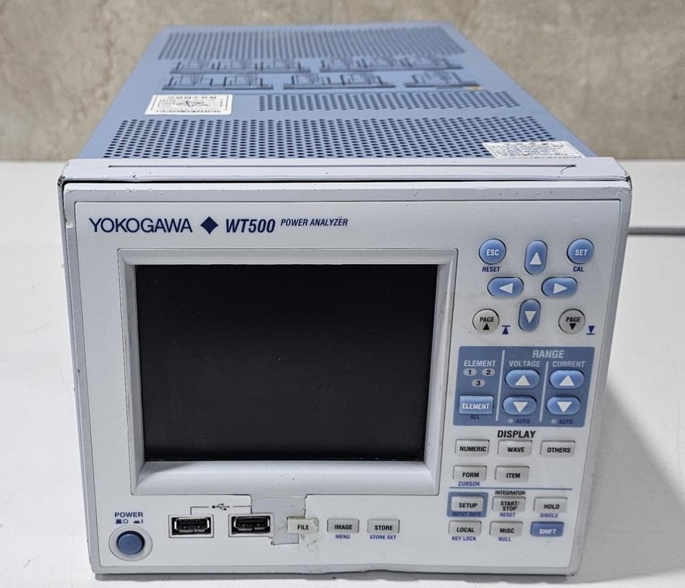 Yokogawa WT500 Digital Power Analyzer Meter [#B250819]
