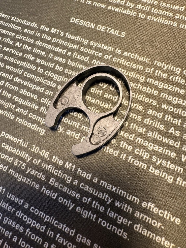 Winchester, M1 Garand Original, Arched, Milled Lower Band. USGI. See Description