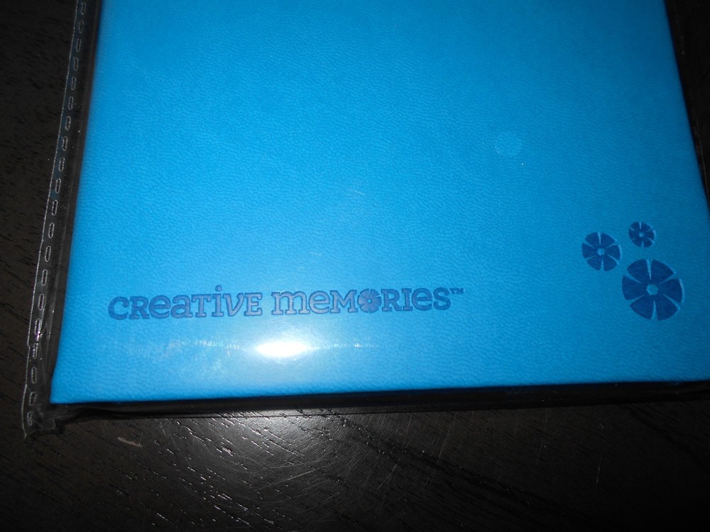 Creative Memories blue journal/notebook nip item # 65601
