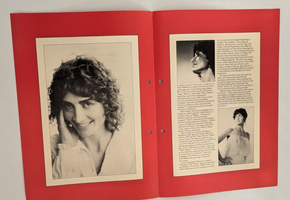 SALLY OLDFIELD UK PRESS KIT
