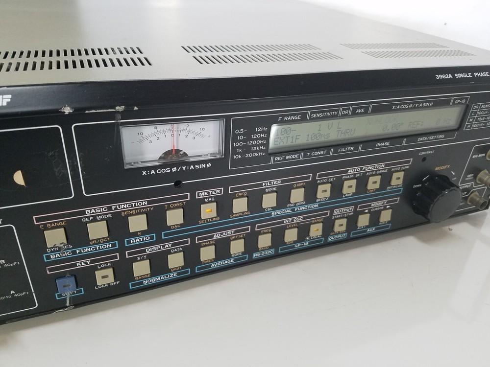 NICE! ~ Ithaco 3962A Single Phase Lock-In Amplifier #2 ~ Rack Mountable