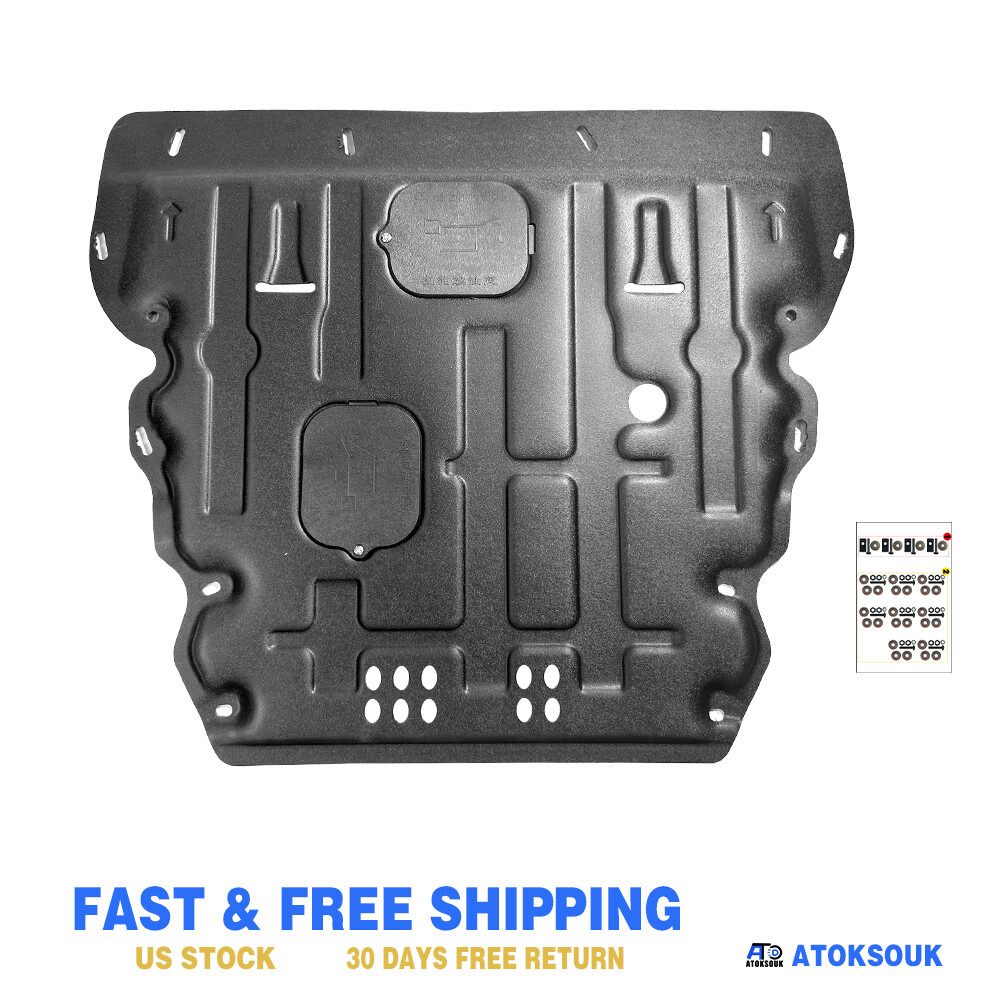 Thick Engine Splash Shield For Ford Escape 2020-2024 Front Engine Guard Hard