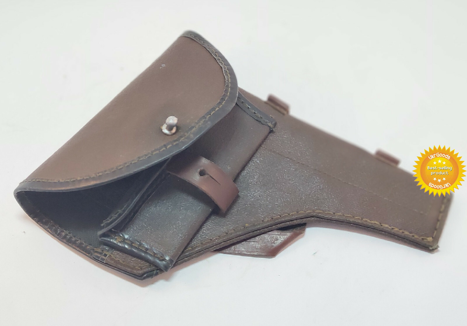 Nagant Revolver Holster WW2 Original USSR Soviet Army Leather Tarpaulin Rare New