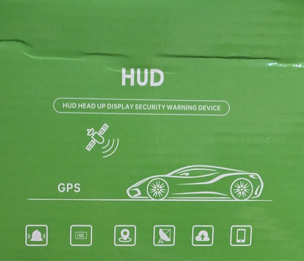 Car Head Up HD Display GPS Speedometer (Speed KMH)