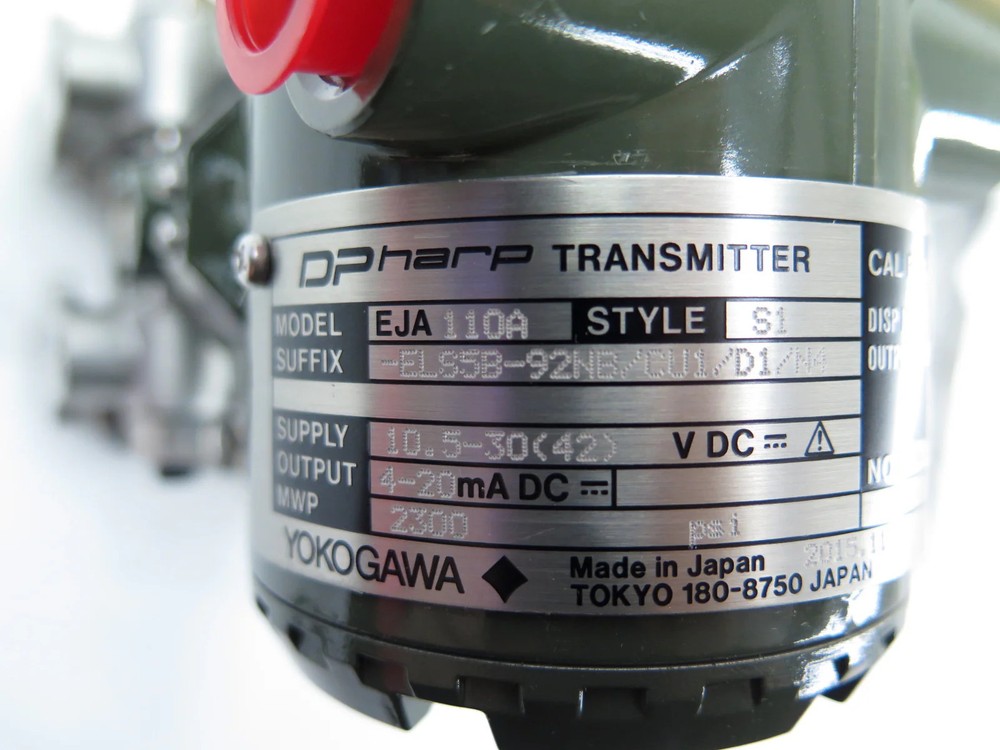 Yokogawa EJA110A DPharp Pressure Transmitter