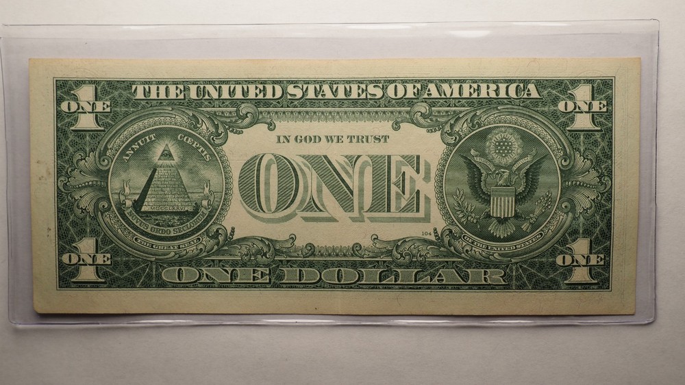 1957 $1 SILVER CERTIFICATE *NICE UNC NOTE* FREE SHIPP! S4810A