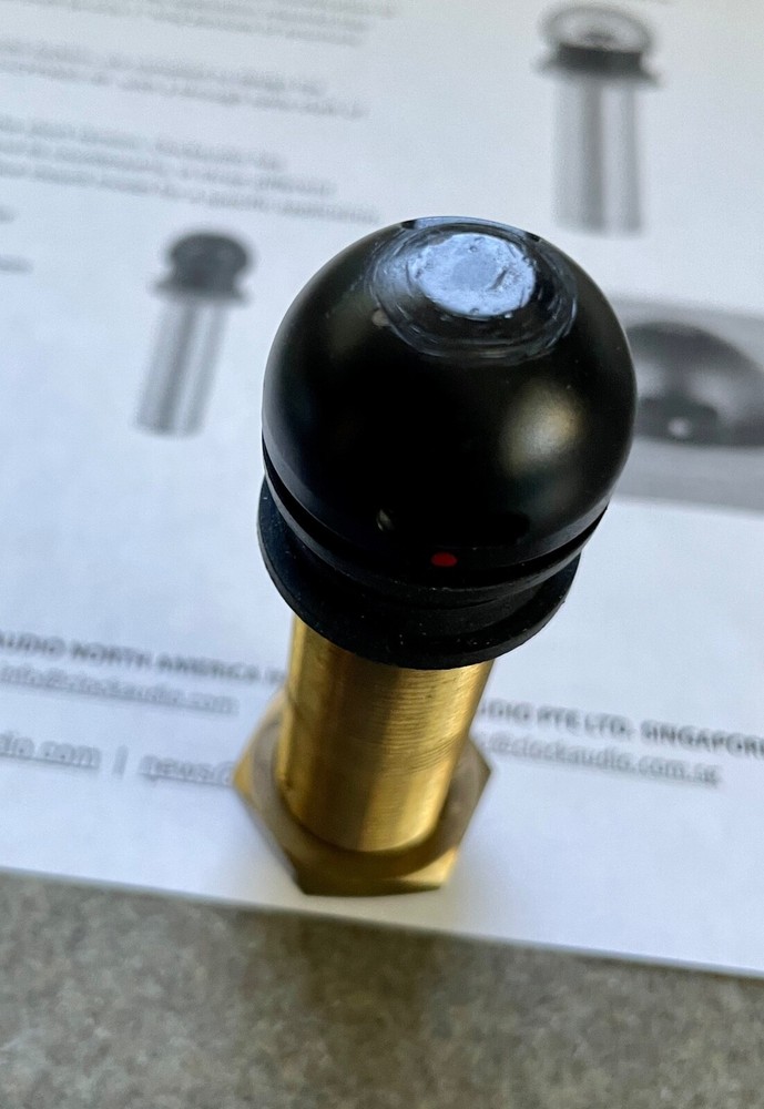 CLOCKAUDIO C012E-RF Desk Cardioid Boundary Layer Microphone Thru Ceiling Mount