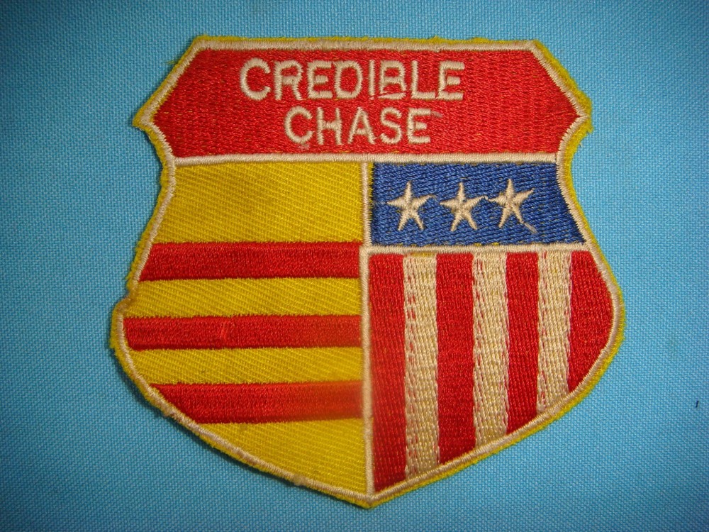 VIETNAM WAR PATCH,  JOINT USAF & ARVN GUNSHIP PROGRAM " CREDIBLE CHASE "