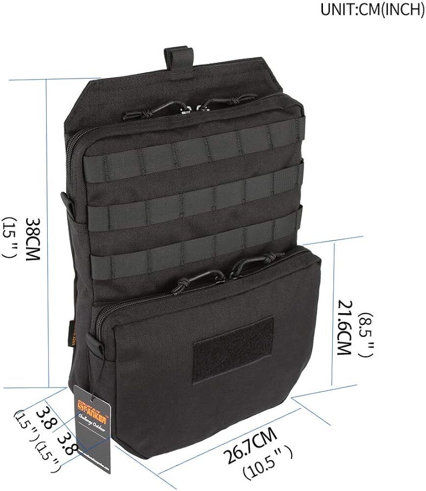 Tactical Molle Hydration Pack Mobility Water Bladder Hydration Carrier Backpack