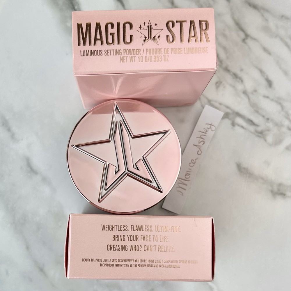 Jeffree Star Magic Star Caramel Powder + C19.5 Liquid Concealer Set NEW Bundle