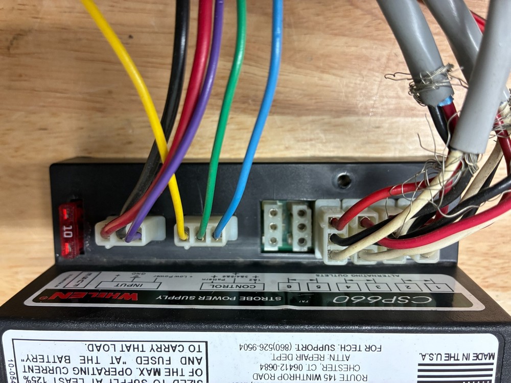 Whelen Competitor Series Plus Model CSP660 - Strobe Power Supply