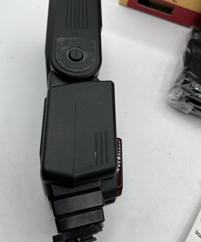 Sigma EF-500 DG ST Shoe Mount Flash - Sigma SA Mount Flash Not Tested