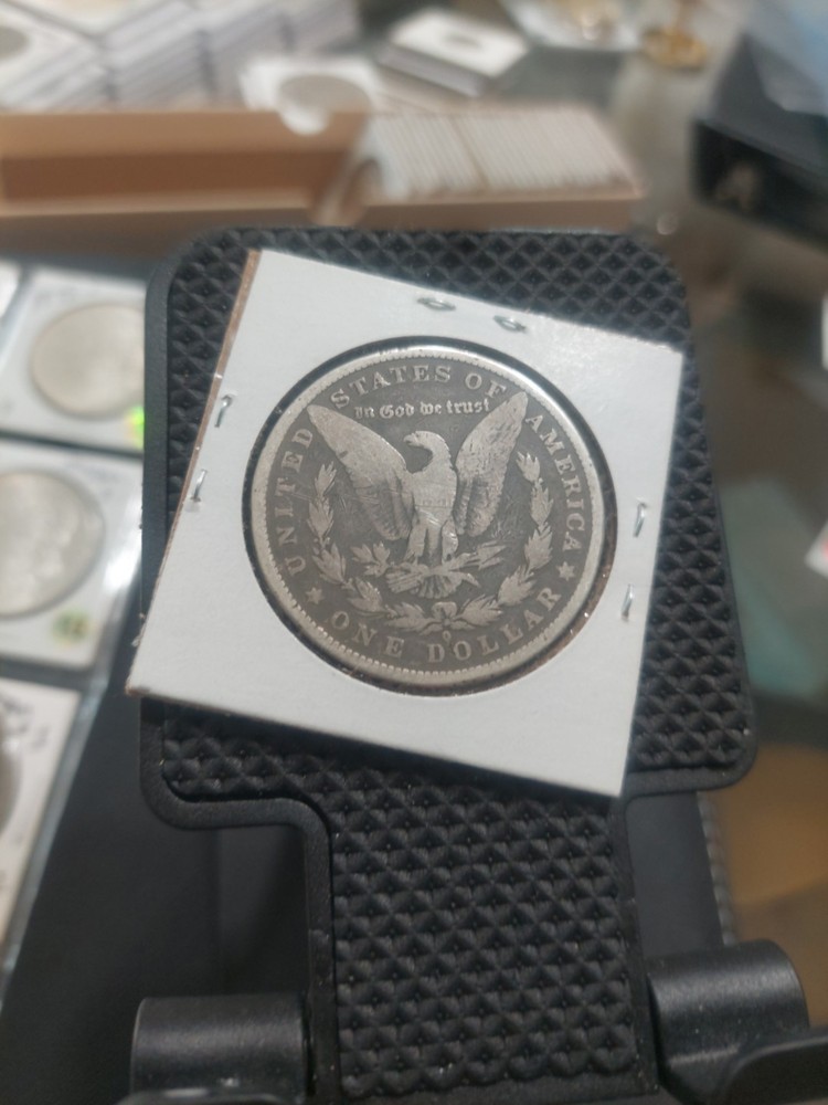 1880 O Morgan Silver Dollar