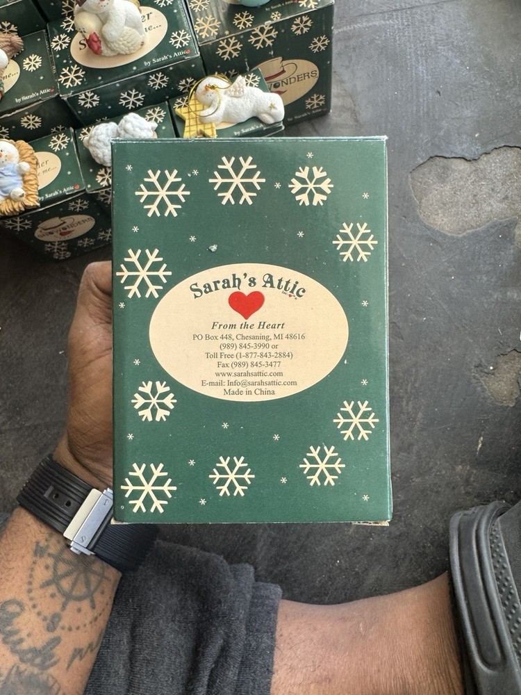 Sarah's Attic Snowonders Figurine