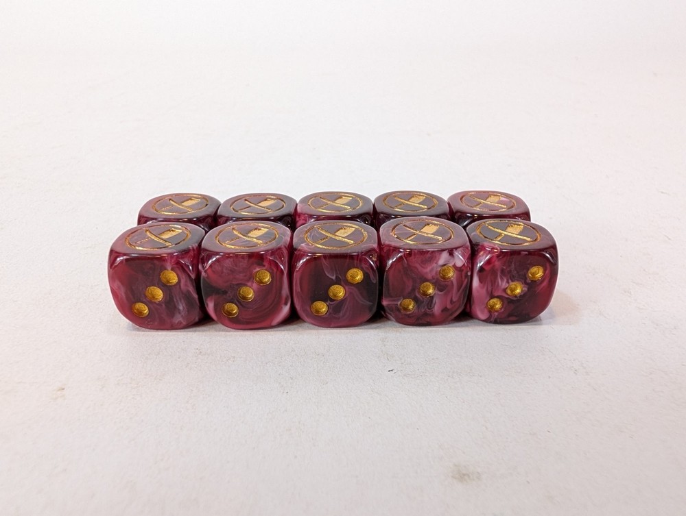 Guild Ball Butchers Dice Set (10)