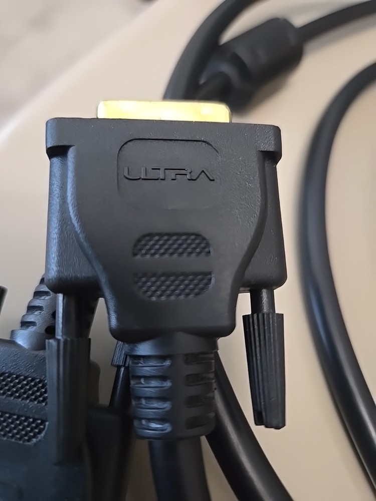 8FT DVI-D TO DVI-D GOLD PLATED CABLE