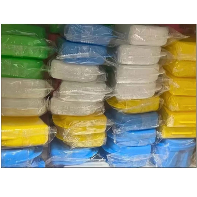 50 Pieces Denture Storage Cases Orthodontic Retainer Partial Denture Boxes