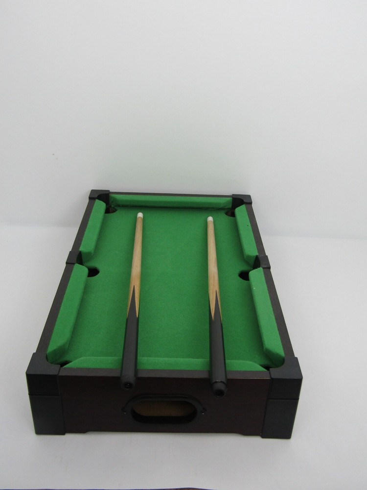 Pool table Snooker Indoor Game Compact Mini Portable Tabletop Play set