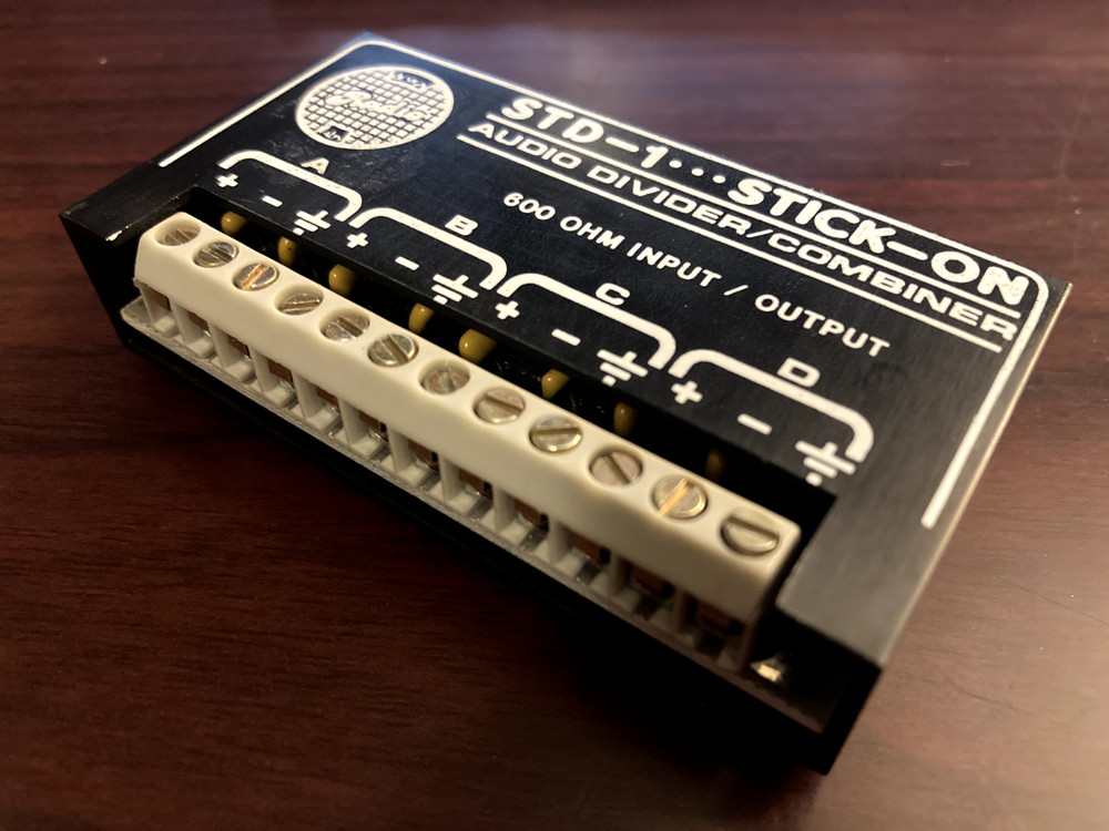 Radio Design Labs STD-1 Audio Divider Combiner 600 ohm RF Filter