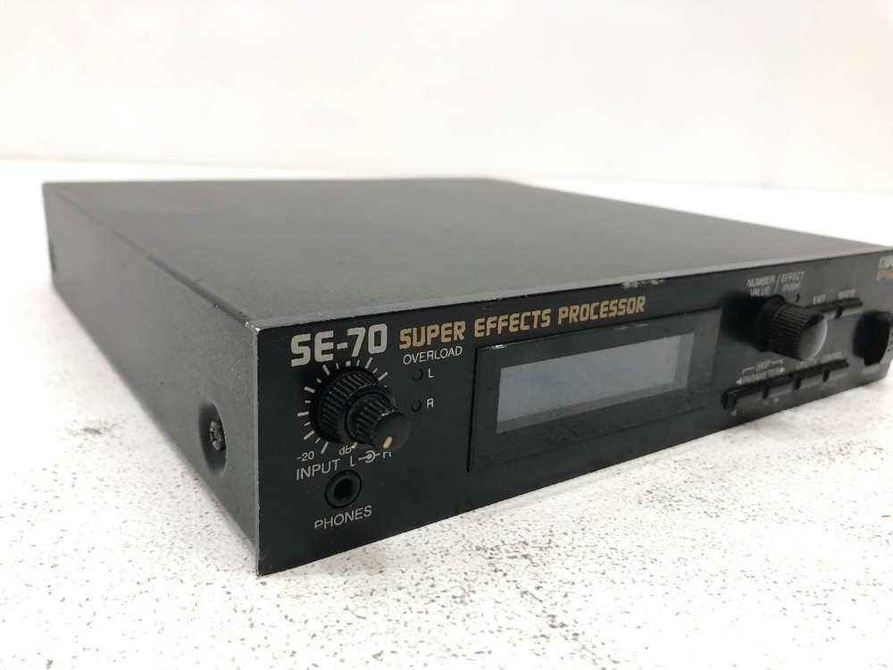 Boss SE-70 Multi Super Effects Processor Good Condition Working Tested