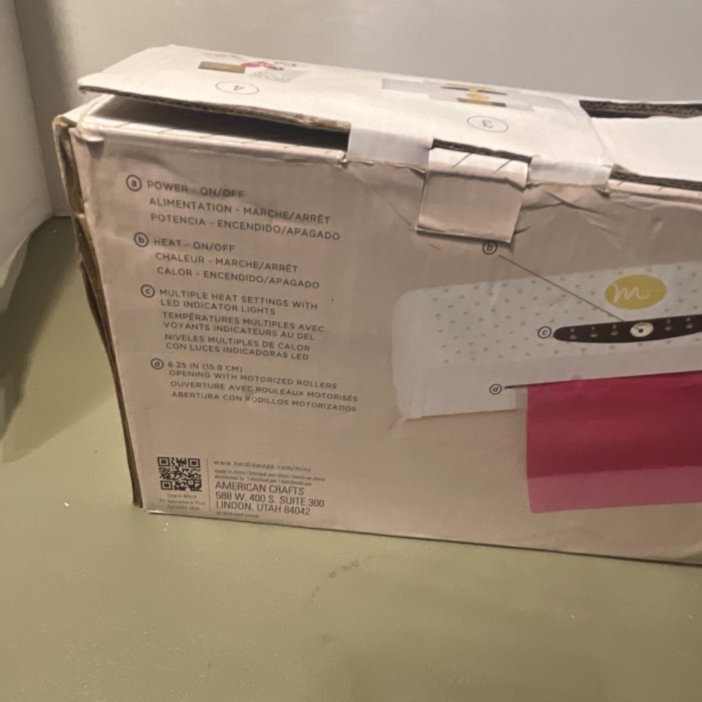 Heidi Swapp Mini Minc 6" Foil Applicator crafting machine