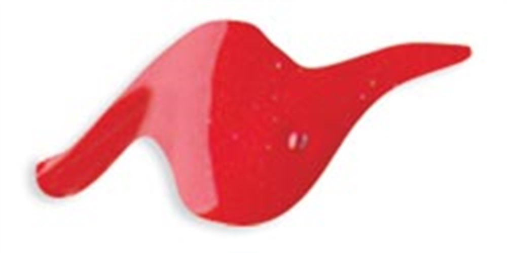 Tulip Dimensional Fabric Paint 1.25oz-Slick - True Red