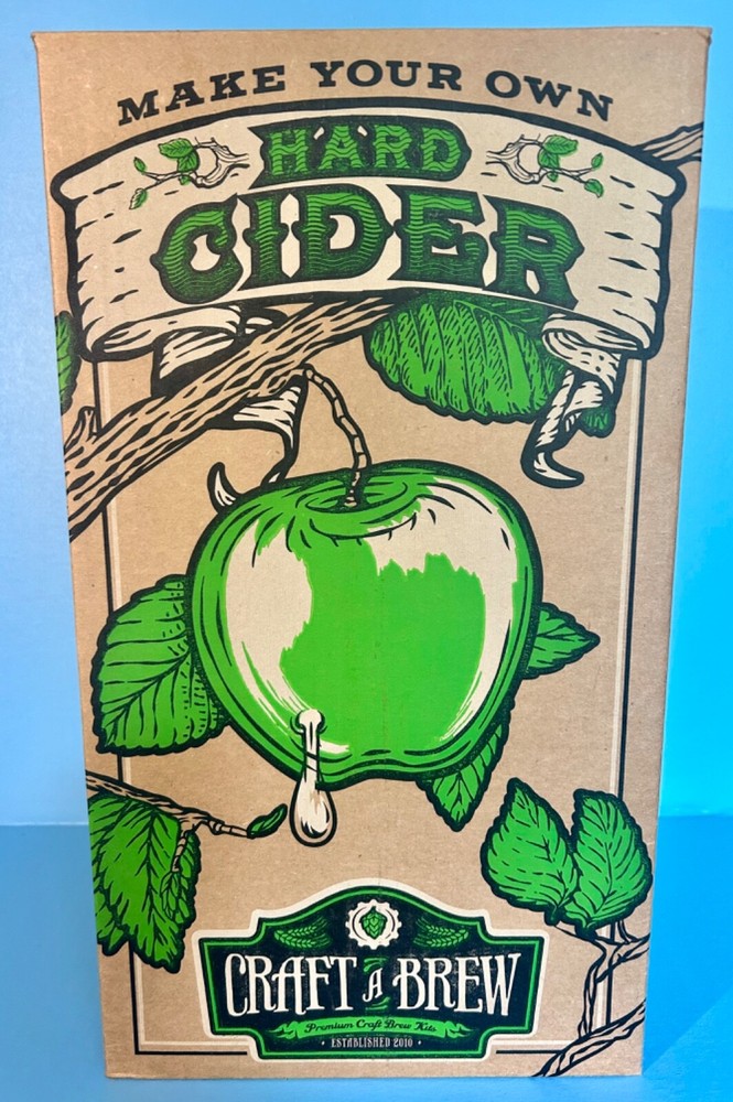 Nice *NIB* Craft A Brew Hard Cider Brewing Kit, Never Opened