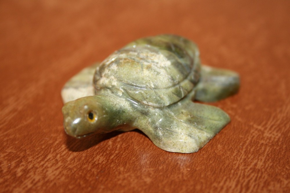 Carved Stone Turtle