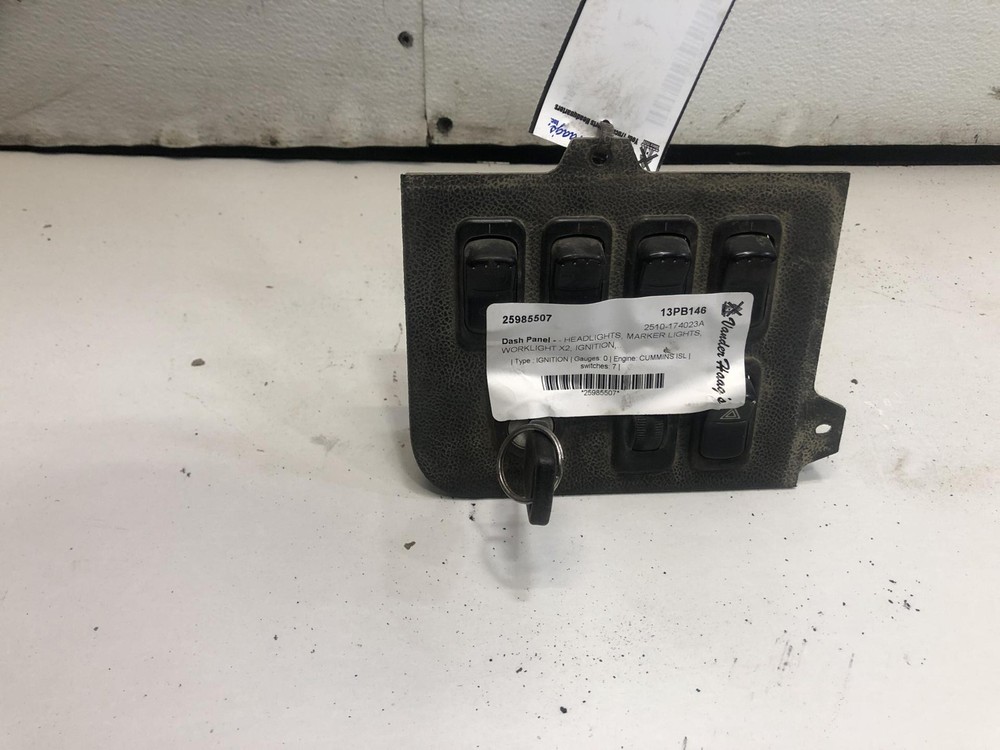 2008-2027 Peterbilt 365 IGNITION Dash Panel - Used