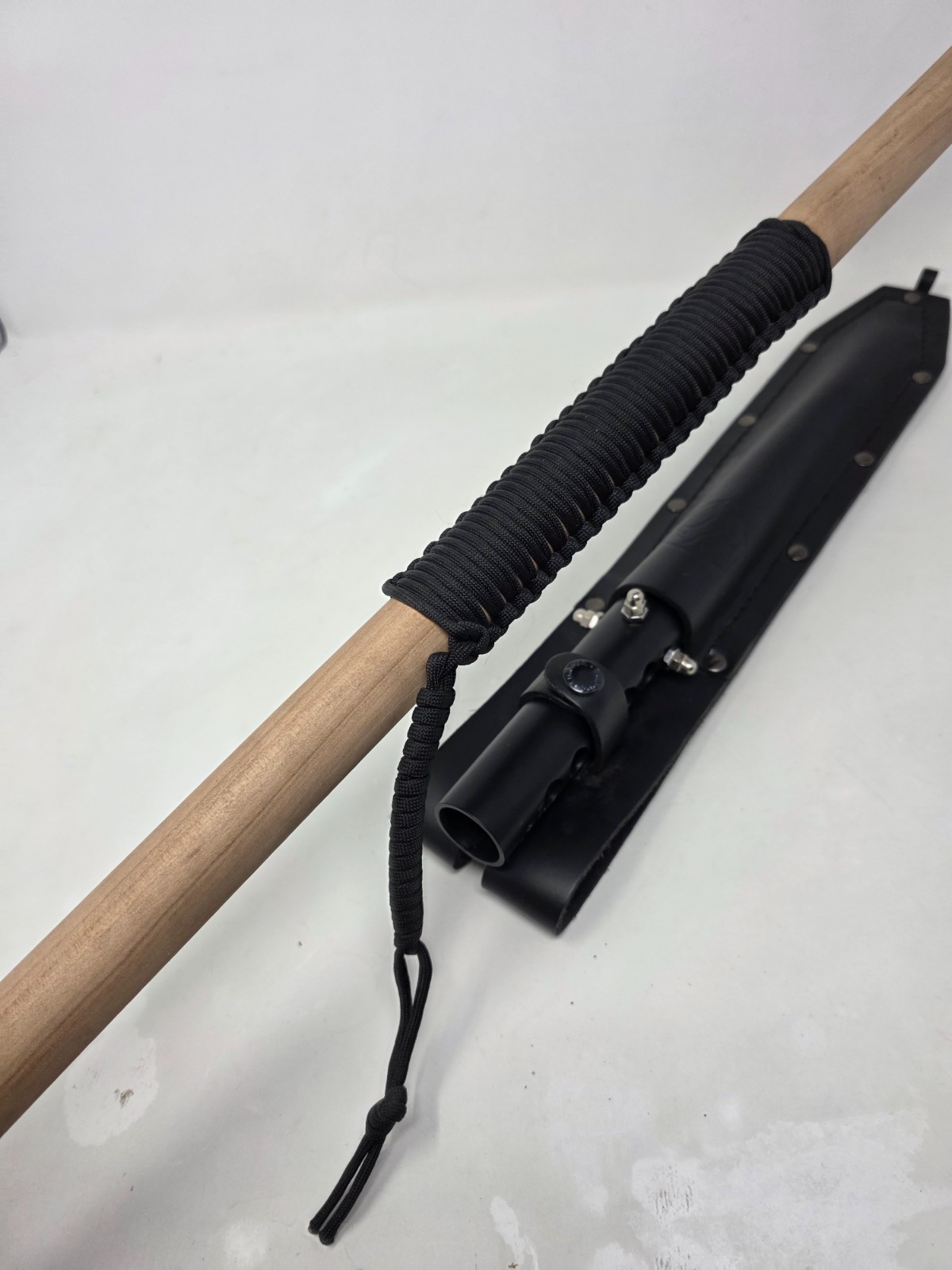 Condor Tool & Knife Asmat Dagger and Shaft Black Carbon Steel Spear