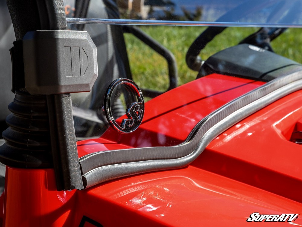 SuperATV Scratch-Resistant Full Windshield for Bennche Cowboy/2016+