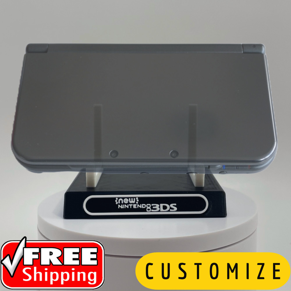 Nintendo NEW 3DS Display/Stand/Holder - DISPLAY ONLY (Customize Colors)
